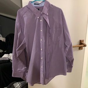 Chaps classic fit twill 2xl 18.5 collar